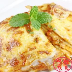 焗烤義大利肉醬千層麵(不含乳酪絲、盒子)