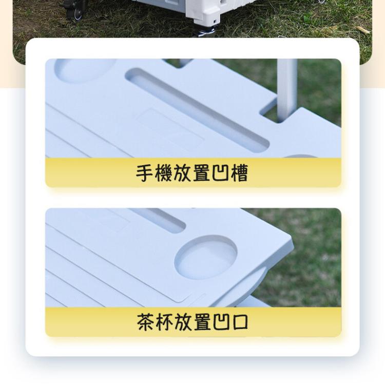 【DaoDi】四輪萬向折疊購物車升級置物槽