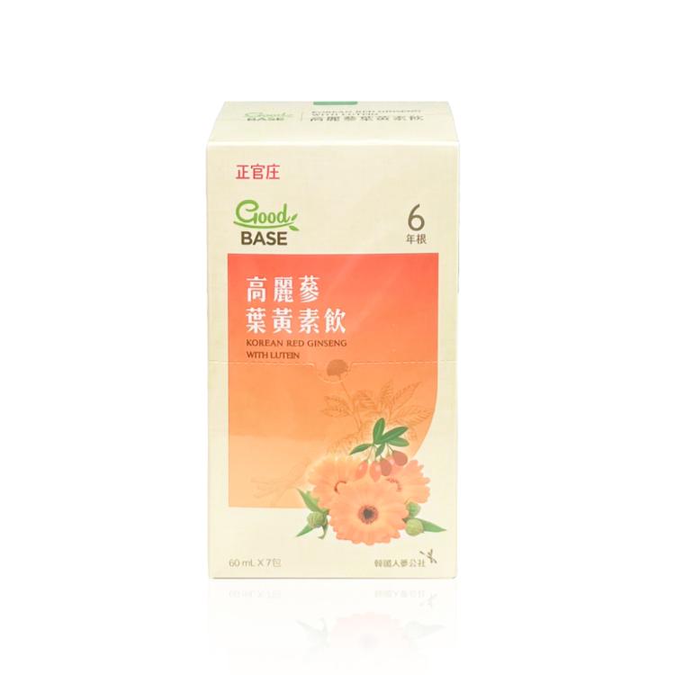 【正官庄】 高麗蔘葉黃素飲 7包/盒（60ml/包）