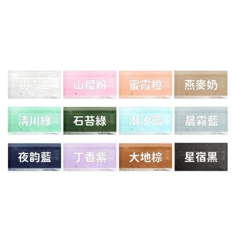 【銀貝貝】 成人平面醫用口罩 任選