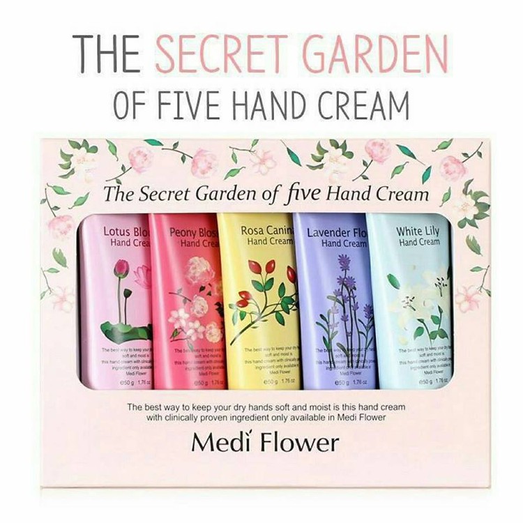 韓國 Medi Flower 秘密花園護手霜禮盒