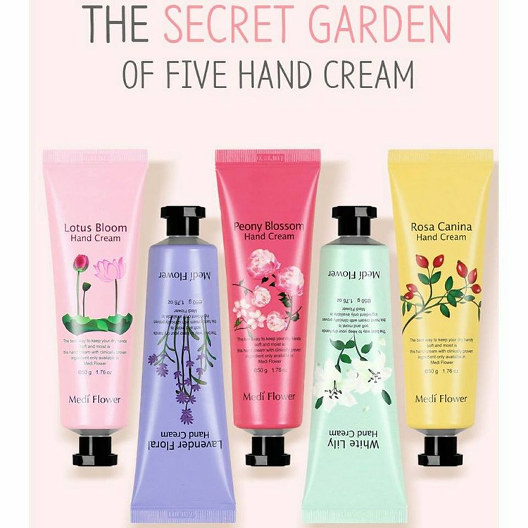 韓國 Medi Flower 秘密花園護手霜禮盒