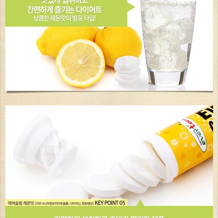 降脂氣泡水！檸檬發泡錠