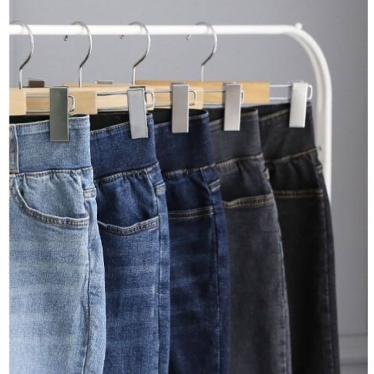 正韓極品超彈力爆款收腹牛仔褲(牛仔藍)