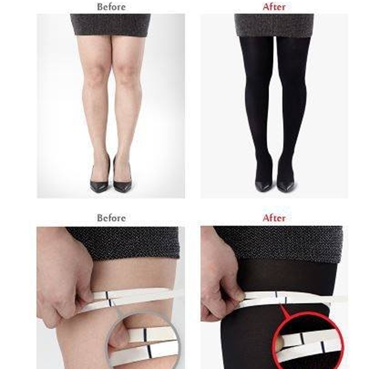 【韓國MIZLINE】醫美版整形急塑紅外線褲襪(黑_刷毛)