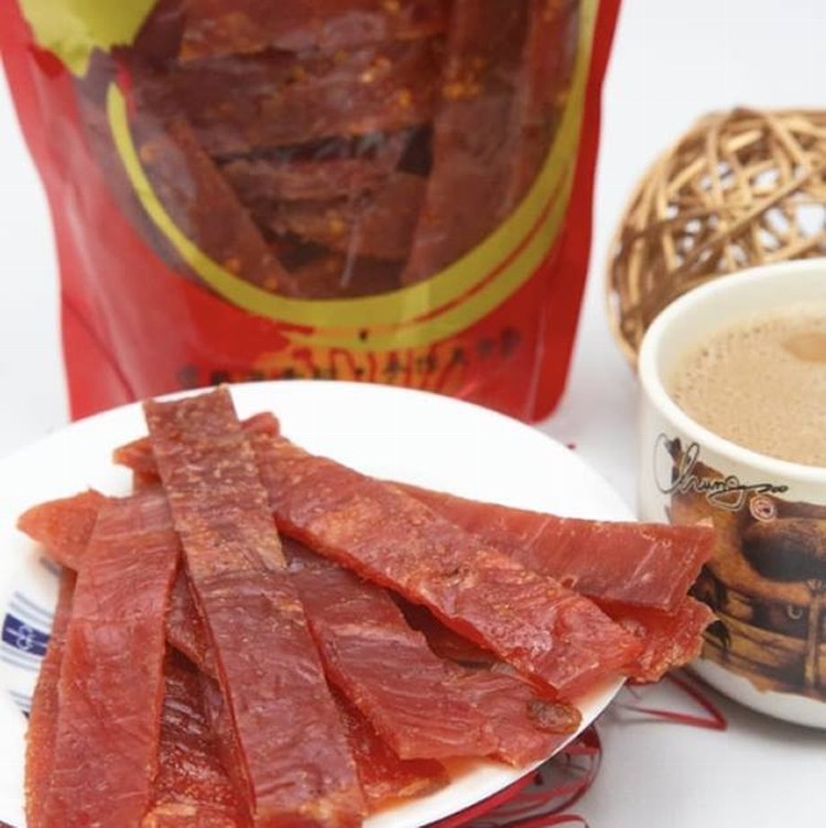 知名好吃肉乾(筷子 &肉片)