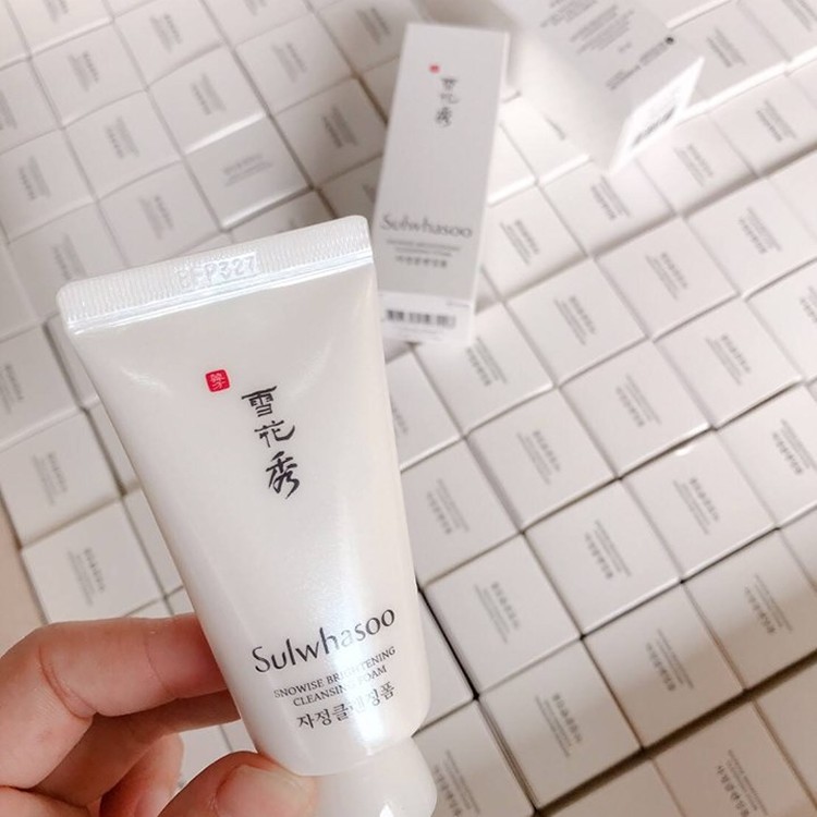 雪花秀滋晶瑩白潔面乳30ml