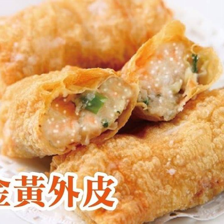 飛魚卵黃金脆皮捲