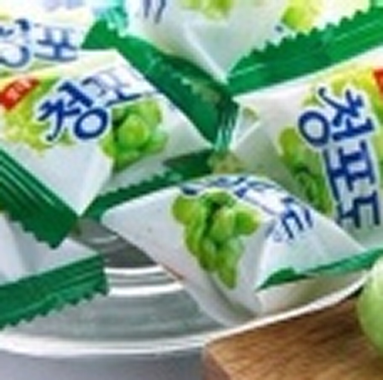 韓國樂天LOTTE 白葡萄糖果323g(大包)