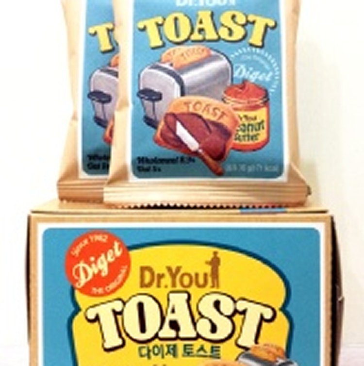 韓國ORION Dr.You Diget 巧克力花生餅乾 180G5入