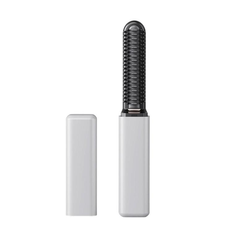 【CITY STAR】無線充電迷你直髮梳 劉海蓬鬆造型｜直捲兩用電熱梳｜隨身便攜款
