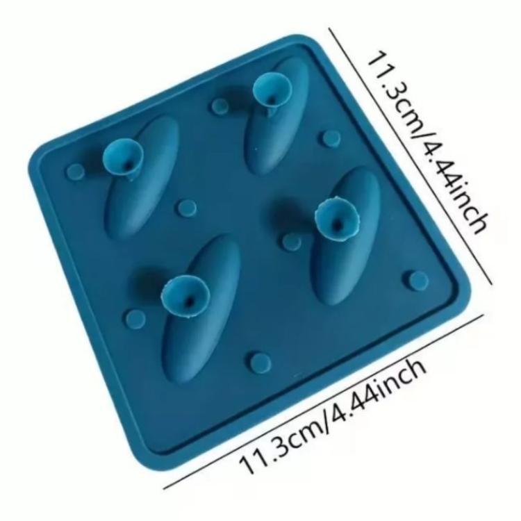 【CityStar】3D立體鯊魚冰塊模具 帶蓋矽膠製冰盒 動物造型冰格 創意DIY製冰模