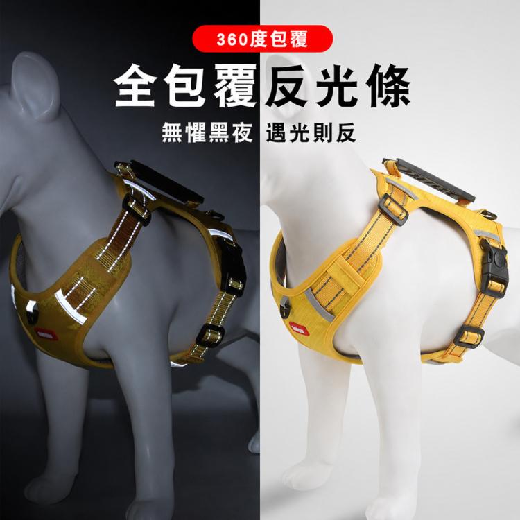【CityStar】防暴衝反光寵物胸背帶 可調式胸背帶 ( XS-S )