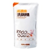 毛寶兔超濃縮洗碗精800G補充包 特價：$60