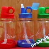 3-LEAVES 環保杯 掀蓋600cc透綠