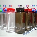 3-LEAVES 環保杯 雙蓋800cc透藍 特價：$125