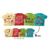 日單平價男童可愛雙面圖案短袖上衣組(一組四件) 限定家族家人下單