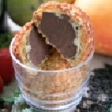 巧克力泡芙手工鮮奶泡芙 特價：$70