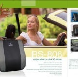 預坐骨神經痛!!!舒背爾Spine九國專利可調式護腰墊/靠墊RS-803-車用版 預坐椎間盤突出!!!