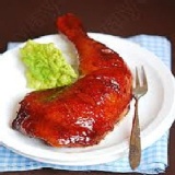 蜜汁烤雞腿 正宗港式掛爐蜜汁烤雞腿