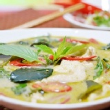 【泰凱食堂】綠咖哩椰汁雞 特價：$89