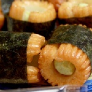 起司海苔捲心米菓
