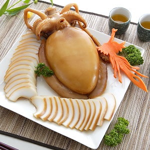 go香滷味 ► 滷花枝(整隻約500g／盒)