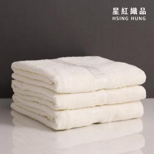 【星紅織品】台灣製純棉無染浴巾