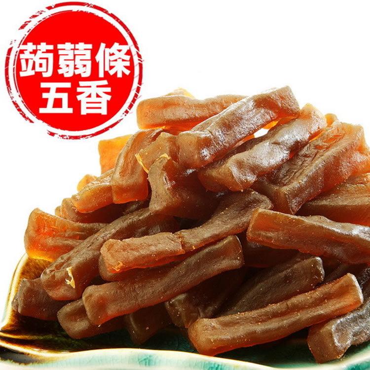 台灣農創一號【五香風味寒天蒟蒻條】200克