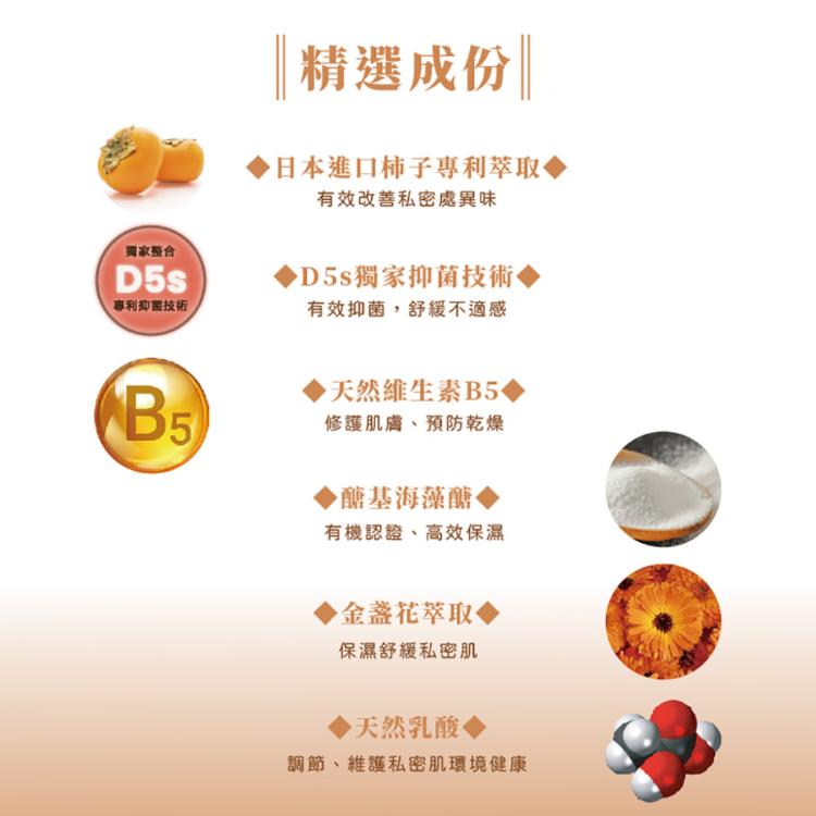 【DEARS】金盞花舒緩淨味私密潔膚露-加強版(無涼感)