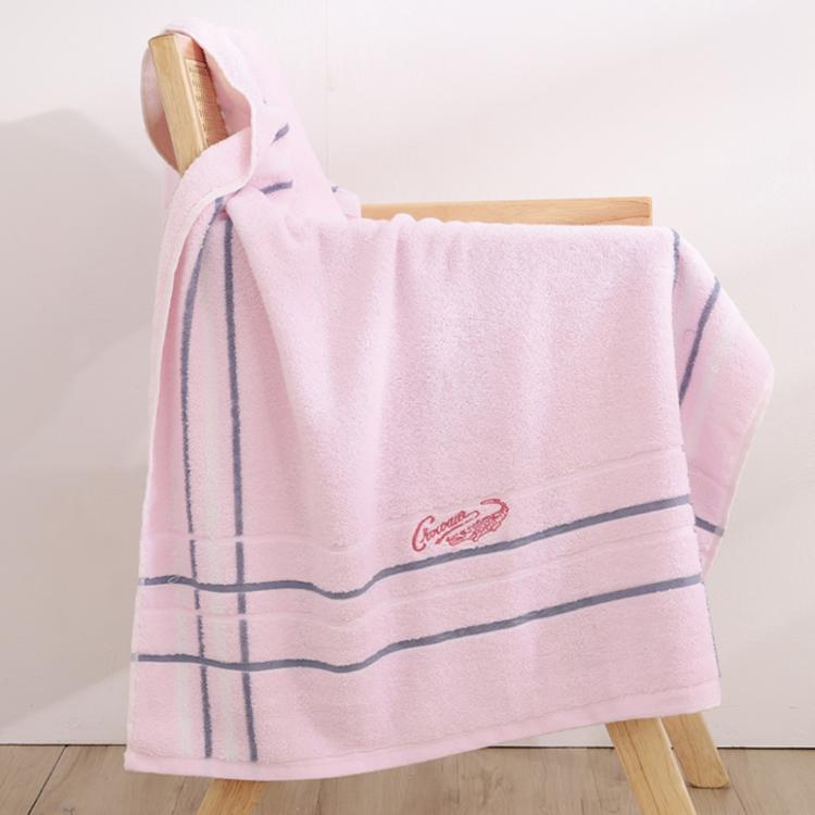 【星紅織品】鱷魚正版授權英式風格純棉浴巾