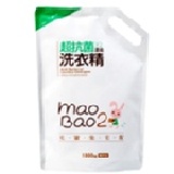 19.毛寶兔超抗菌2倍濃縮洗衣精1800G補充包 特價：$140