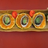 焗烤芥茉九孔鮑 (日式料理)