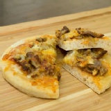 獅子座義式屋6吋pizza-醬爆牛披薩
