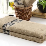 超低價-高檔緹花竹纖維浴巾70*140cm_健康柔軟~抗菌除臭!!