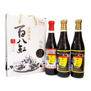 【源發號】百八缸(忠於原味1瓶+滷香四溢2瓶)