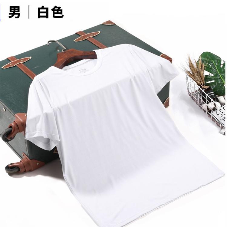 ⭐️穿比不穿還要涼⭐️【台灣現貨】情侶款冰絲短T 冰涼 涼感衣 涼感短T 加大尺寸 彈力 修身上衣
