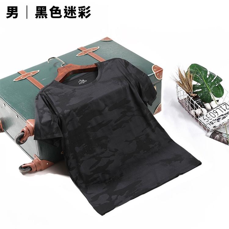 ⭐️穿比不穿還要涼⭐️【台灣現貨】情侶款冰絲短T 冰涼 涼感衣 涼感短T 加大尺寸 彈力 修身上衣