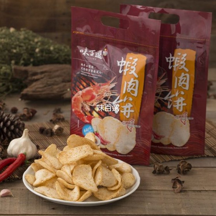 蝦肉餅(香蒜沙茶-辣)