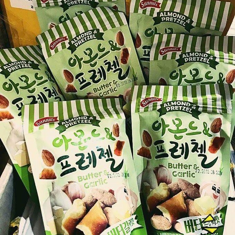 sunnuts杏仁果香蒜奶油味