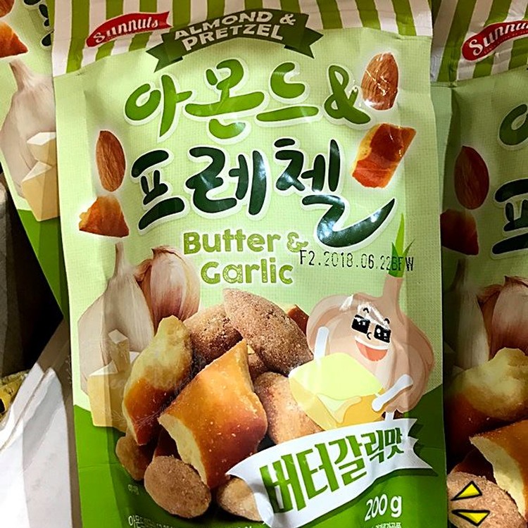 sunnuts杏仁果香蒜奶油味
