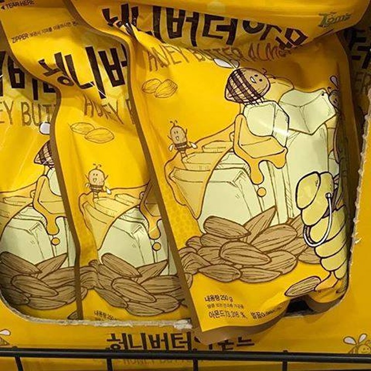 韓國蜂蜜奶油杏仁果