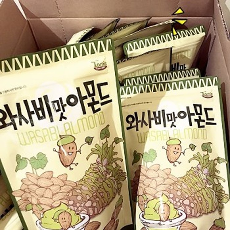 韓國蜂蜜芥末杏仁果210g