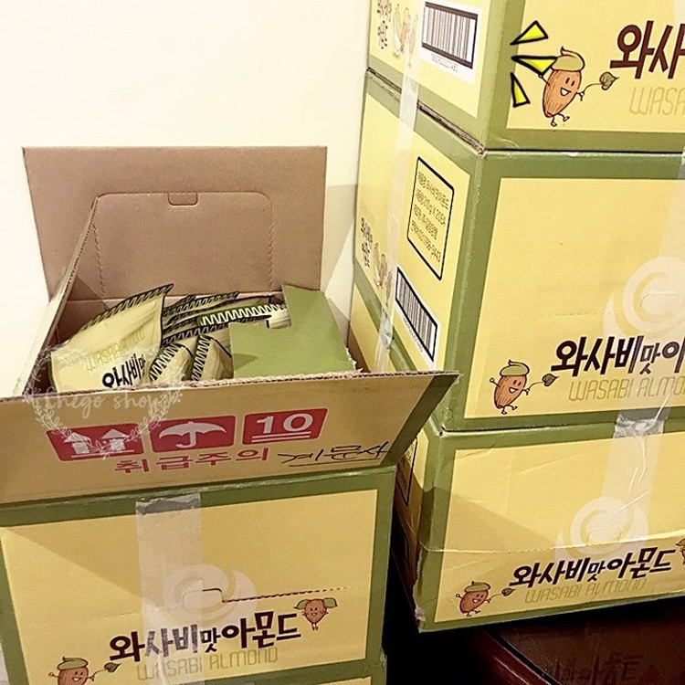 韓國蜂蜜芥末杏仁果210g