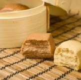 輕食小饅頭-巧克力(5入) Q彈好吃 不脹氣 微波50秒OK 電鍋10分鐘 11月後調整價格 (全素)