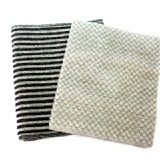 黑銀條紋沐浴巾5條一組--圖片左邊那條 (滿20組成團) 特價：$100