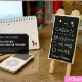 微笑小熊小黑板 留言板 附粉筆及板擦【60121】 特價：$59