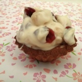 黑白配夏威夷豆塔 特價：$10