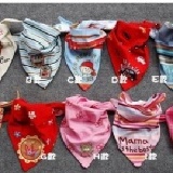 超人氣三角巾 1組5條(新一批現貨到貨囉！) 一巾可當頭巾圍巾口水巾使用喔