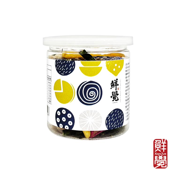 【鮮覺】綜合蔬果鮮脆派對(純素)100g(罐裝) 效期2026.08.10